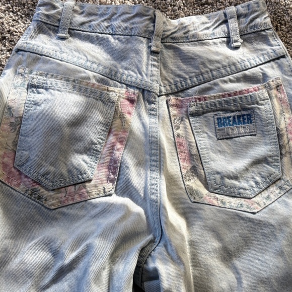 Vintage Breaker Floral Patch Jeans - Picture 4 of 9